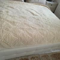 Coperta letto di pura lana vergine merinos 100%