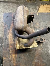 Marmitta ape 50 con riscaldamento