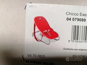 sdraietta chicco per bambini