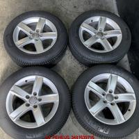 4 gomme 225 55 16v e cerchi per audi
