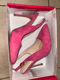Décolleté fucsia T.38 con cintura