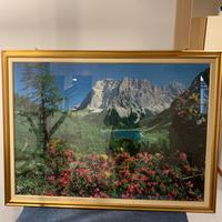 Quadro fatto con i puzzle 3000 pz cm 130 x 100