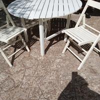 tavolo da giardino in legno richiudibilr