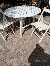 tavolo da giardino in legno richiudibilr