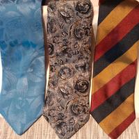 LOTTO 3 CRAVATTE UOMO ZENITH