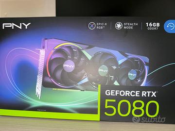 PNY RTX 5080 OC 16gb (sigillata con garanzia)