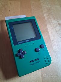 Nintendo Game Boy Pocket + Pokemon Argento