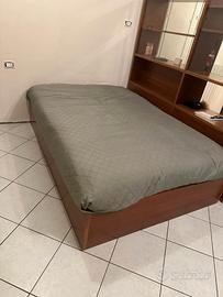 LETTO MATRIMONIALE CON VANO CONTENITORE
