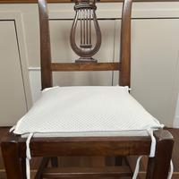 N.6 sedie e N.2 capotavola