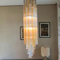 Venini lampadario vetro di Murano mod. trilobo