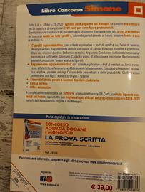 Libro concorso agenzia dogane