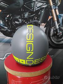 Momo Design Fighter Fluo matt grey yellow - fucsia