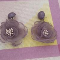 Orecchini a forma di fiore 