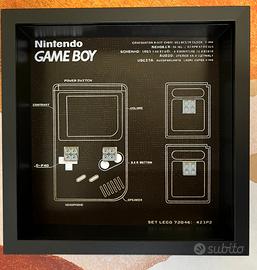 Display Case Vetrina for Game Boy Lego set 72046