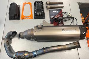 SCARICO AKRAPOVIC COMPLETO