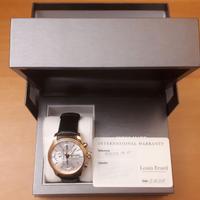 Inox,placca oro 4 micron,vetro cristallo zaffiro.