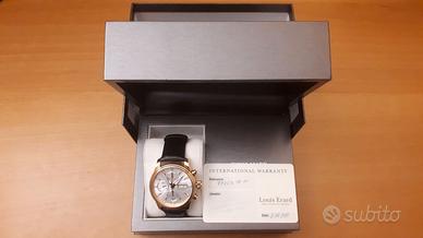 Inox,placca oro 4 micron,vetro cristallo zaffiro.