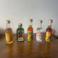 Bottigliette Mignon da collezionismo