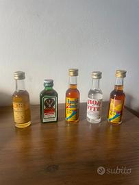 Bottigliette Mignon da collezionismo