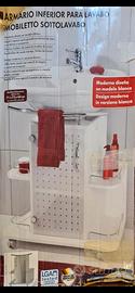 mobiletto sotto lavabo