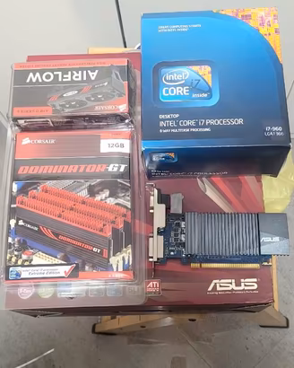 ASUS Rampage 3 Extreme BOXED + i7+12GB RAM GT710