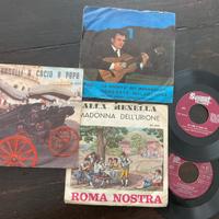 Dischi 45 stornelli romani