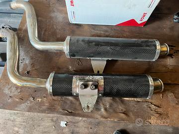Scarico Ducati Monster 93-07 Spark alto laterale