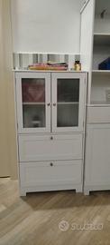 mobiletti da bagno bianchi