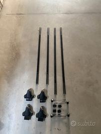 THULE set barre portatutto completo