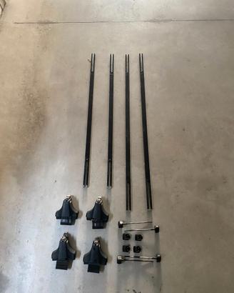 THULE set barre portatutto completo