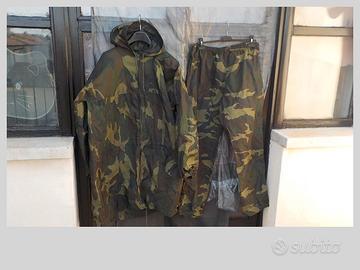 E.I. Completo Impermeabile Giacca + Pantaloni