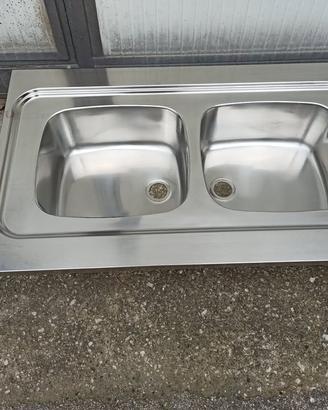 lavello appoggio acciaio inox