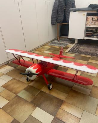 Aereomodello a scoppio barone rosso motore saito
