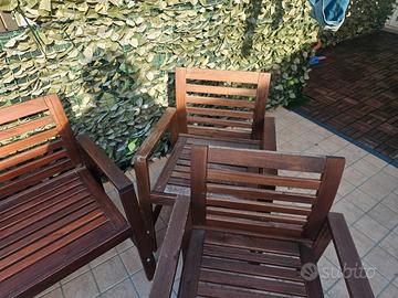 poltrone e poltrona divano + tavolo applaro ikea