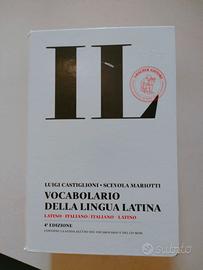 Vocabolario lingua Latina