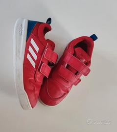 Scarpe Adidas rosse 25,5
