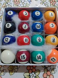 palline da biliardo 