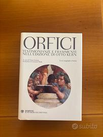 "Orfici. Testimonianze e frammenti" (Bompiani)