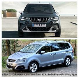 Ricambi seat arona-alhambra 2012-2026