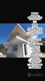 Muratore pittore opere edilizie ecc