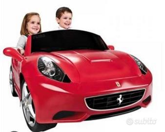 Ferrari elettrica bambini 2posti