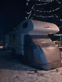 Copertura oscurante invernale per cabina camper