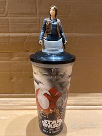 Bicchiere Star wars Rogue one + Jyn Erso