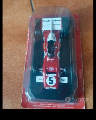 Modellino Ferrari 312B2 del 1971 Clay Regazzoni 