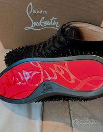 Scarpe Louboutin uomo alte con borchie 42