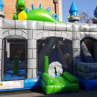 Castello Gonfiabile usato per bambini - giochi