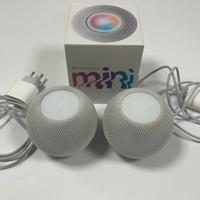 Coppia Apple Homepod mini bianchi