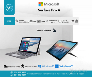 Microsoft Surface Pro4 i5-6300U 8Gb 256Gb SSD