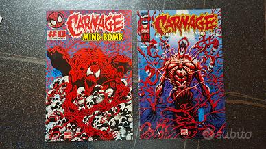 Carnage Mind Bomb #0 e #2 (serie completa)