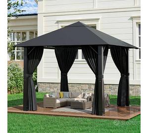 GAZEBO 3x4 BIANCO NUOVO SIGILLATO